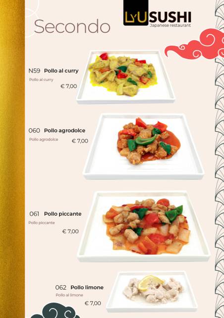 Menu di LyU Sushi Experience 