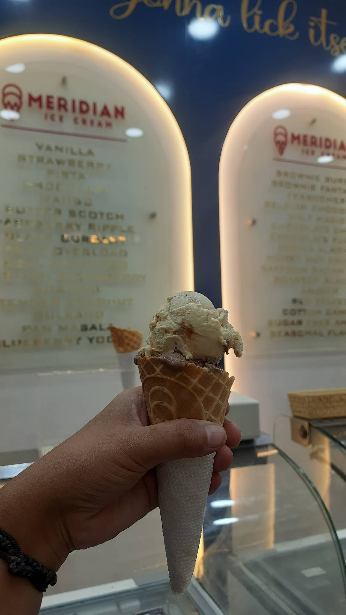 Meridian Ice Cream - Wanowrie menu