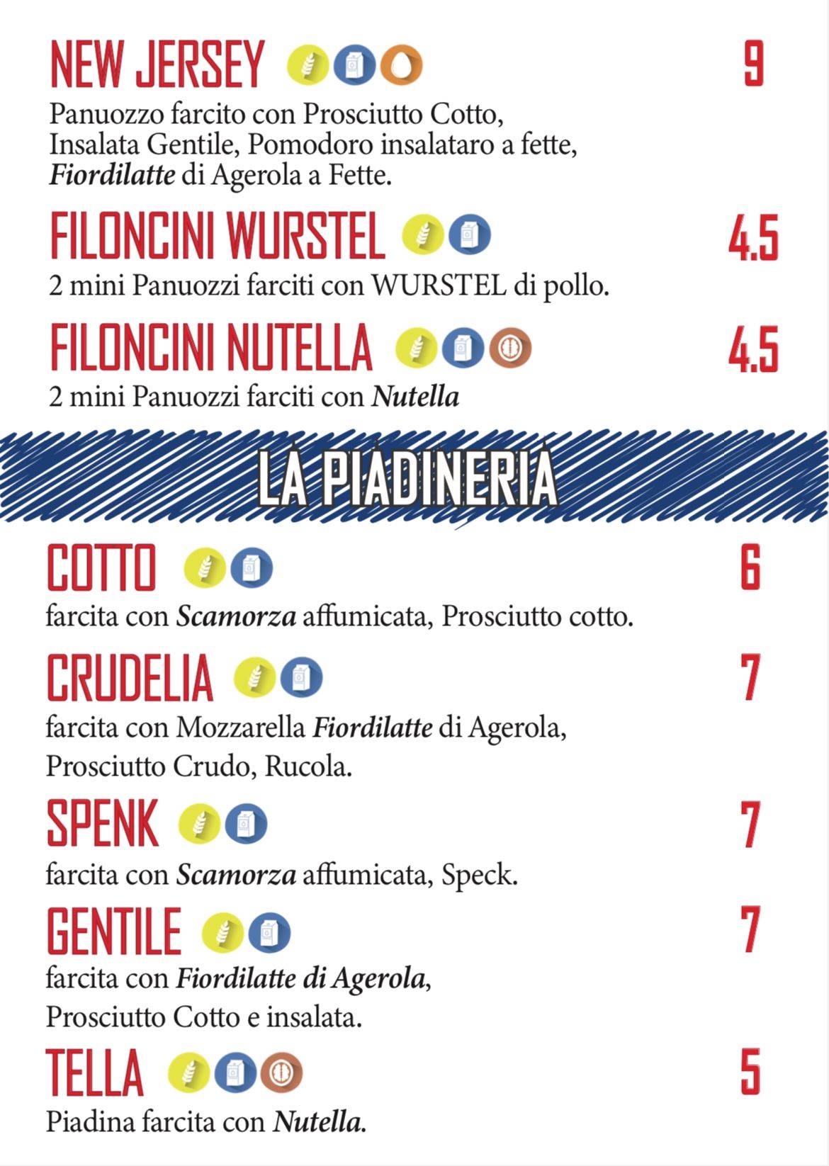 Menu di Metropizza Da Nonna Bomba 