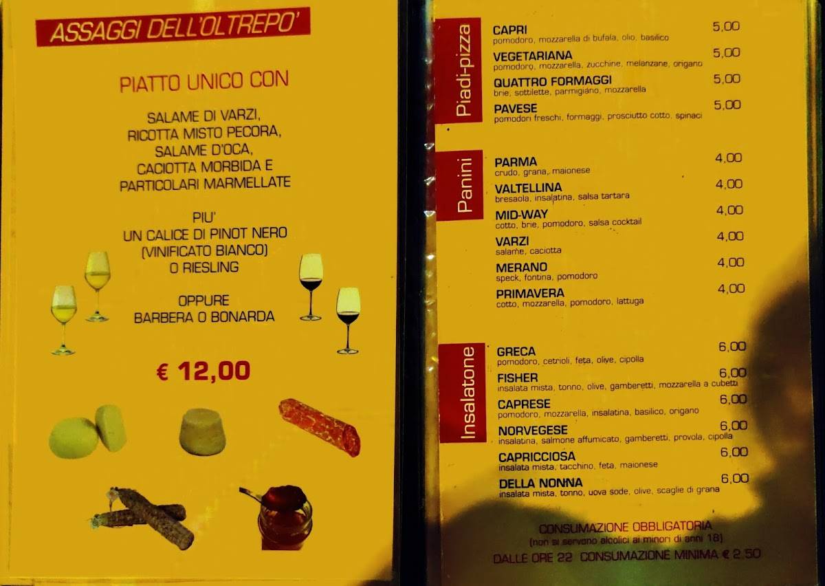 Menu di Mid Way Cafè 900 