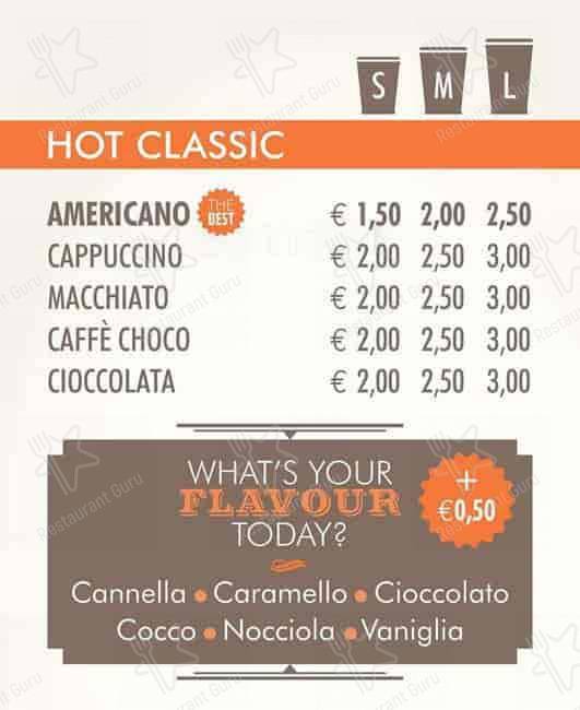 Menu de 12oz Coffee Joint