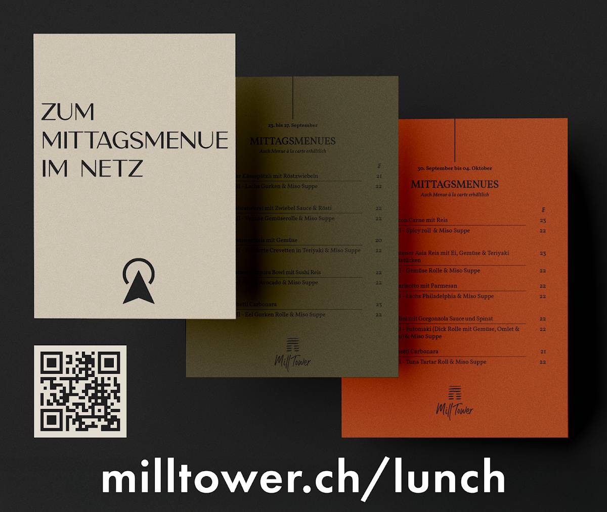 Menu di Mill Tower Bar & Restaurant 