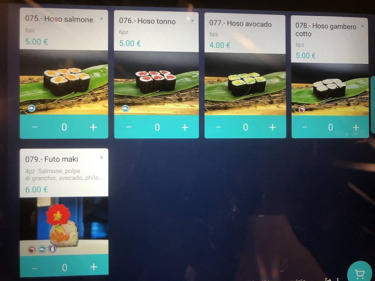 Menu di Mio Fusion Restaurant 