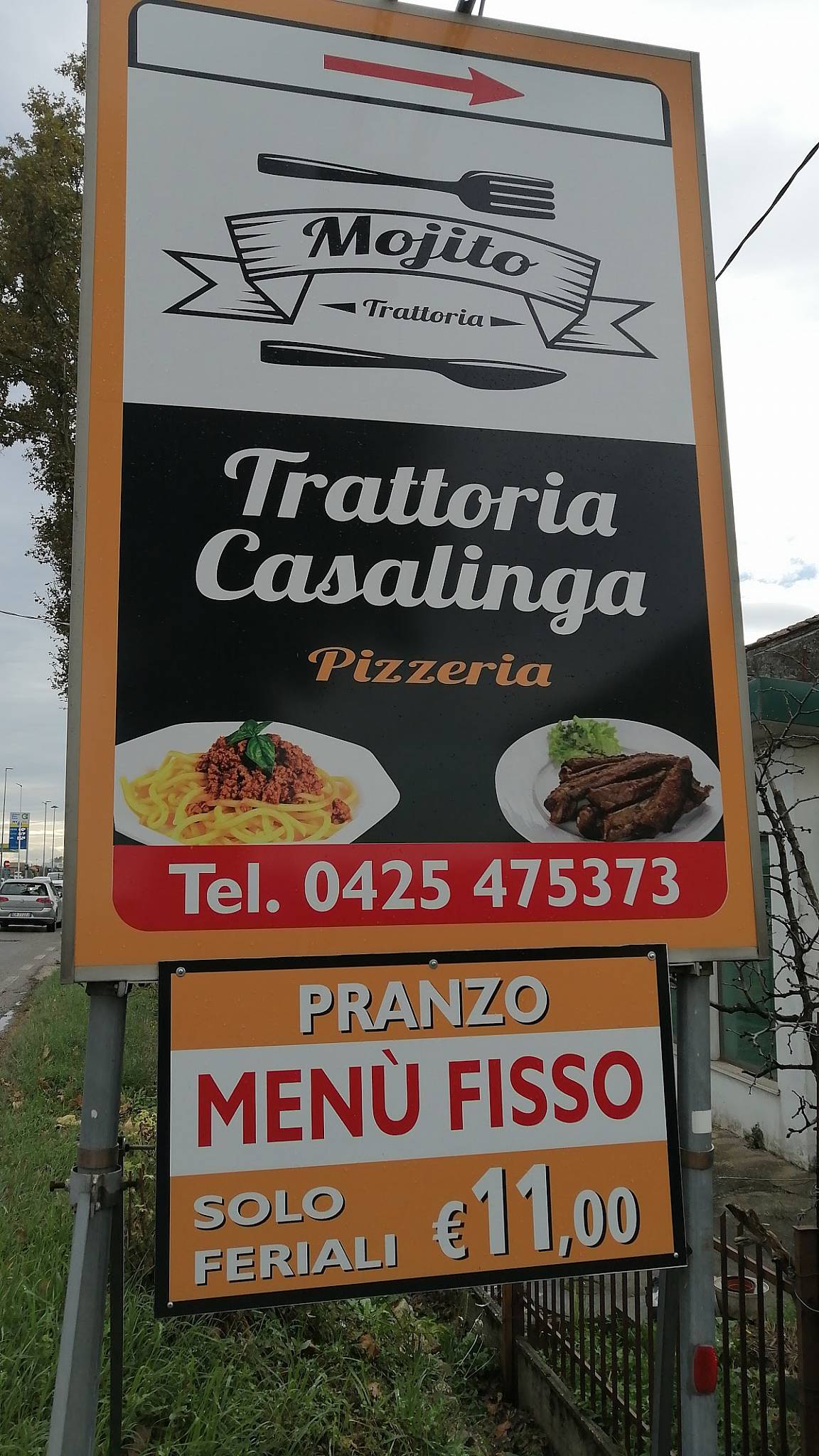 Menu di Pizzeria Mojito 