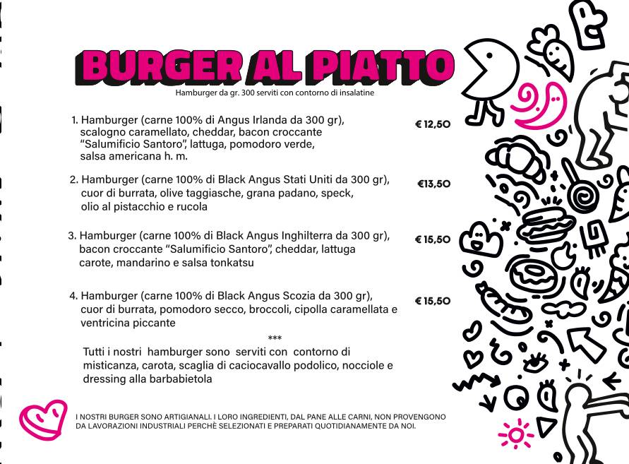 Menu di Beer Condicio 