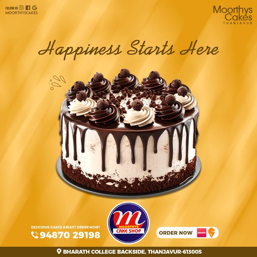 Moorthys Cake Shop menu