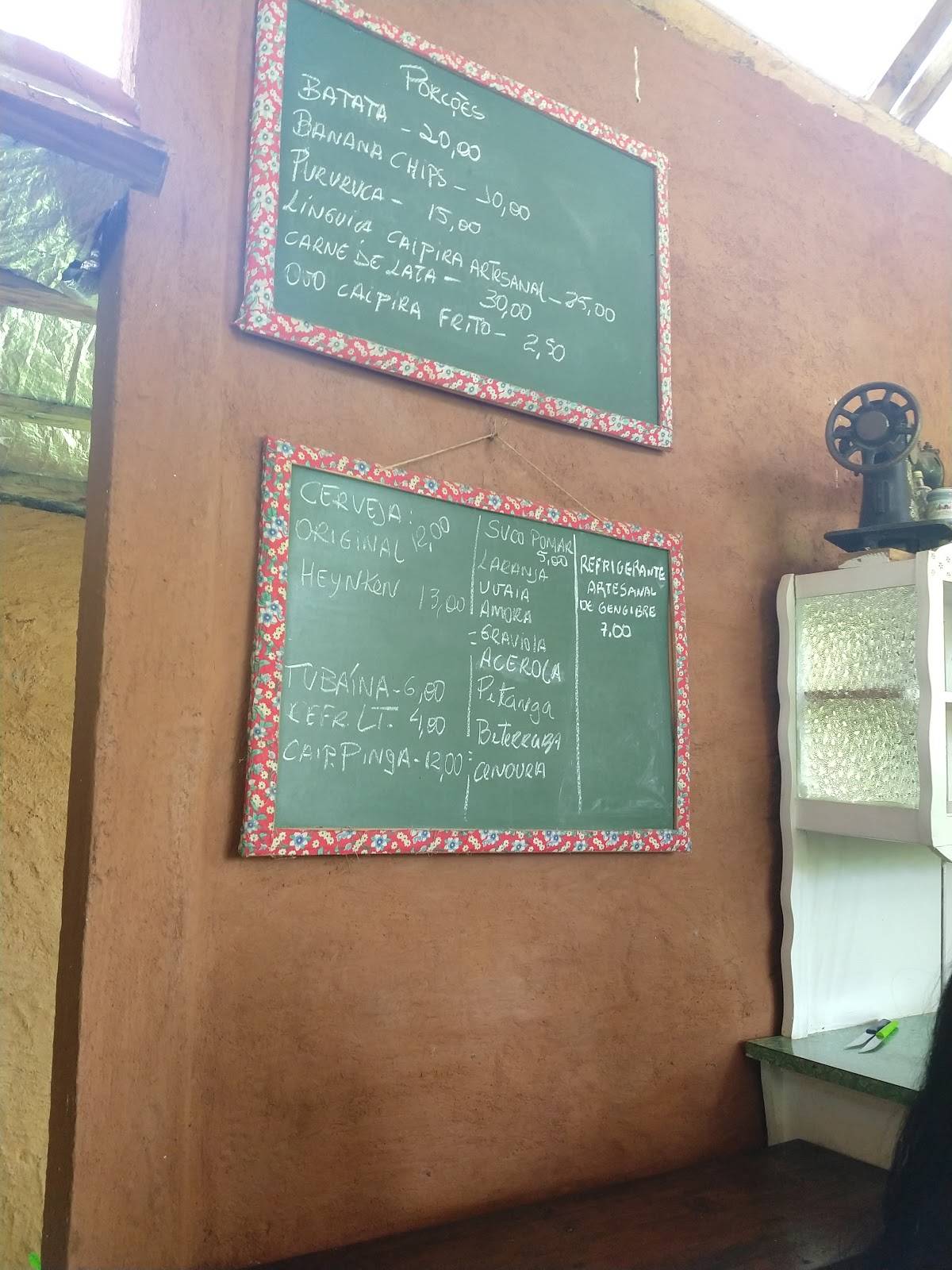 Restaurante Morro a Riba cardápio
