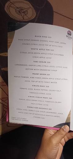 Mount Fuji menu