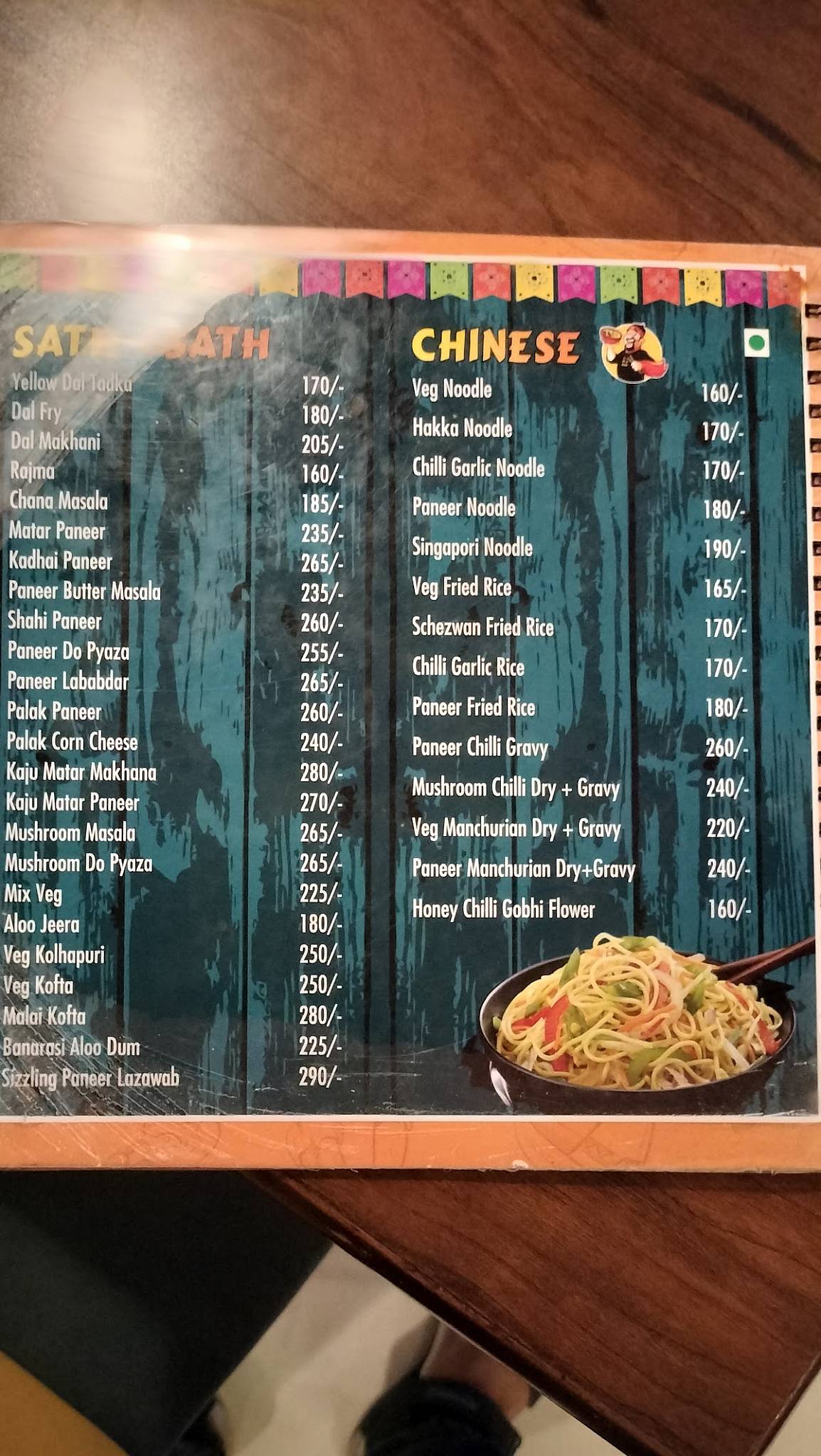 Mr.Jalapenos menu