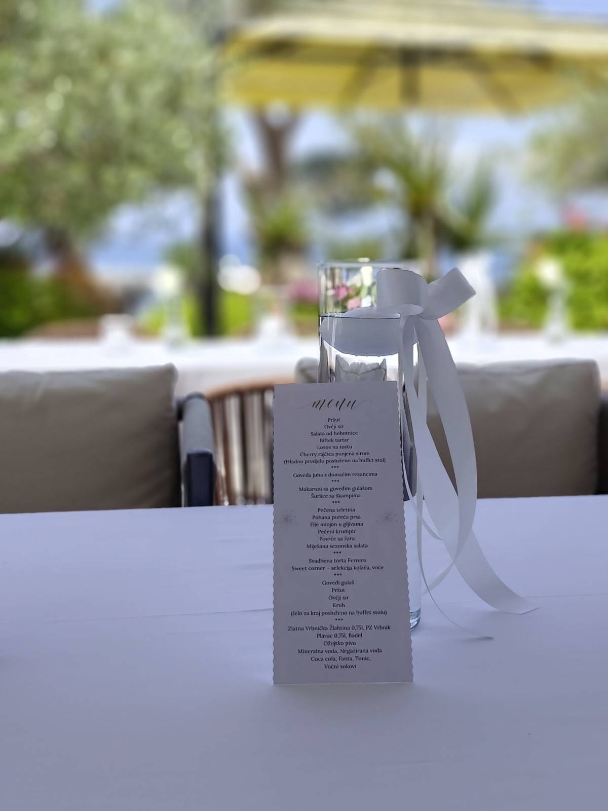 Menu di Mulino Restaurant 