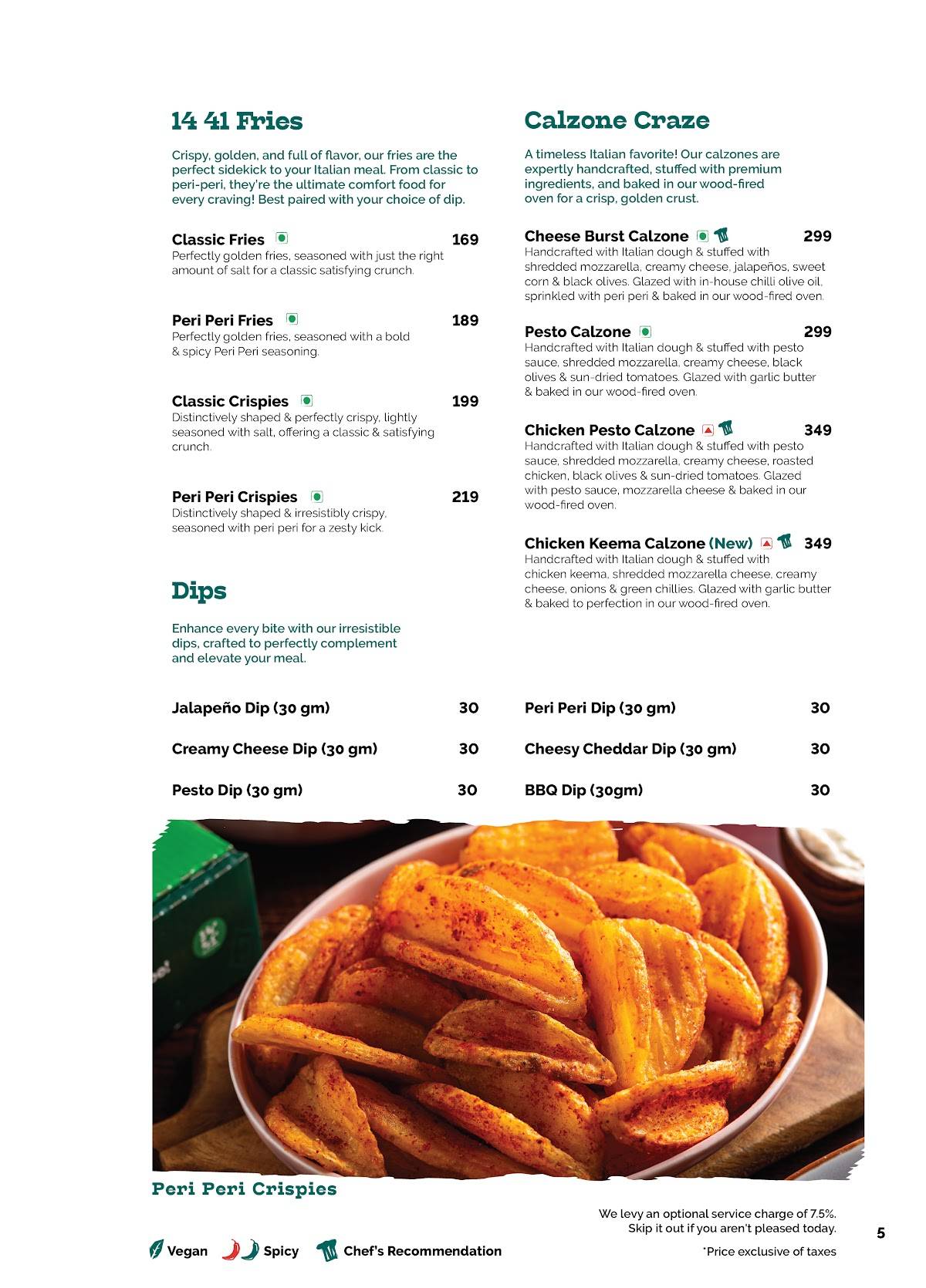 1441 Pizzeria Kandivali menu