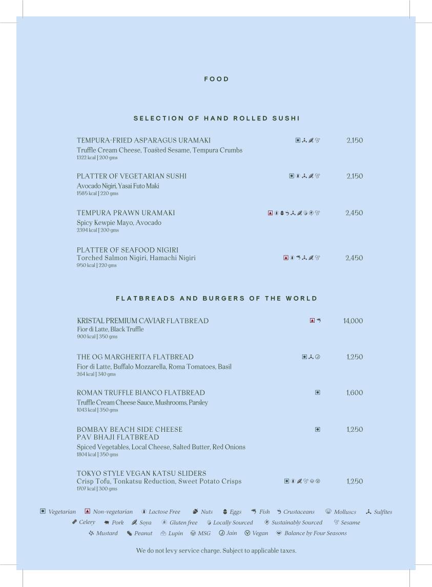 AER menu