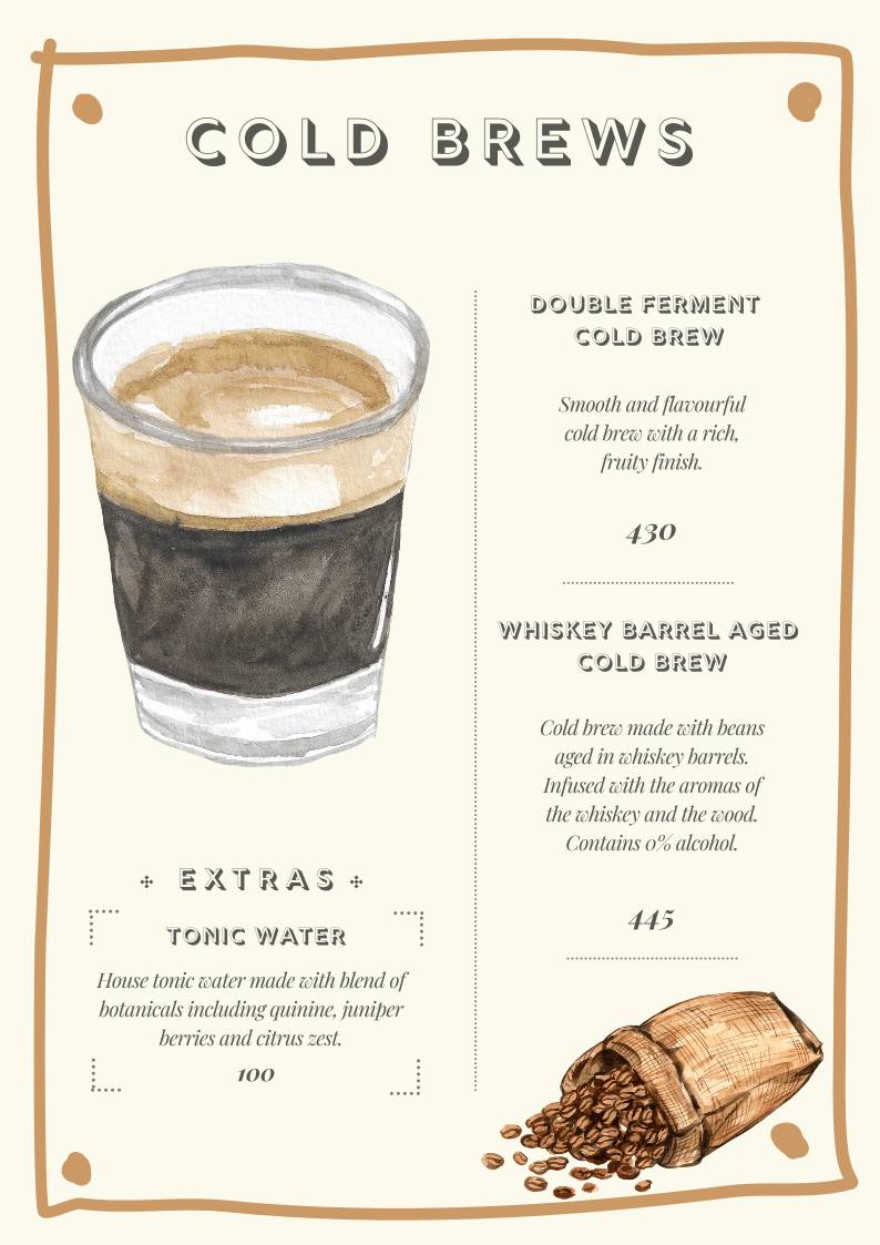 The Nest Bandra menu