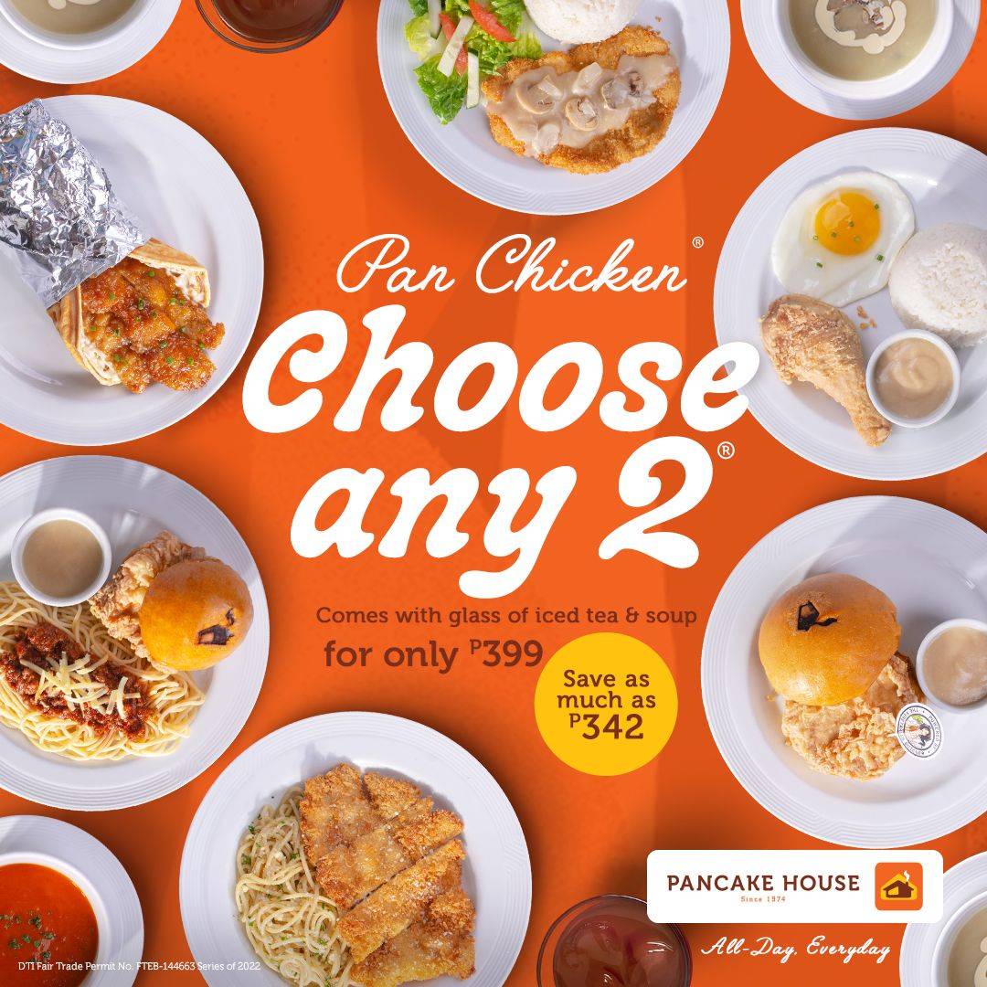 Carta del restaurante Pancake House Festival Mall, Muntinlupa