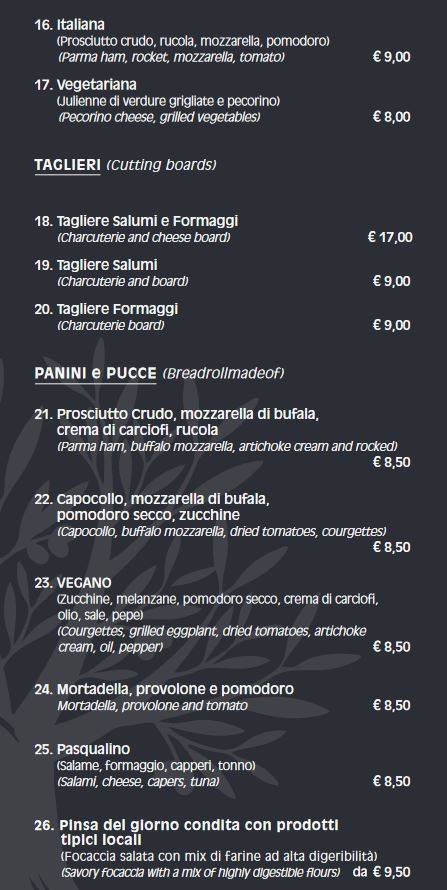 Menu di My Land Coffè Drink & Local Food 