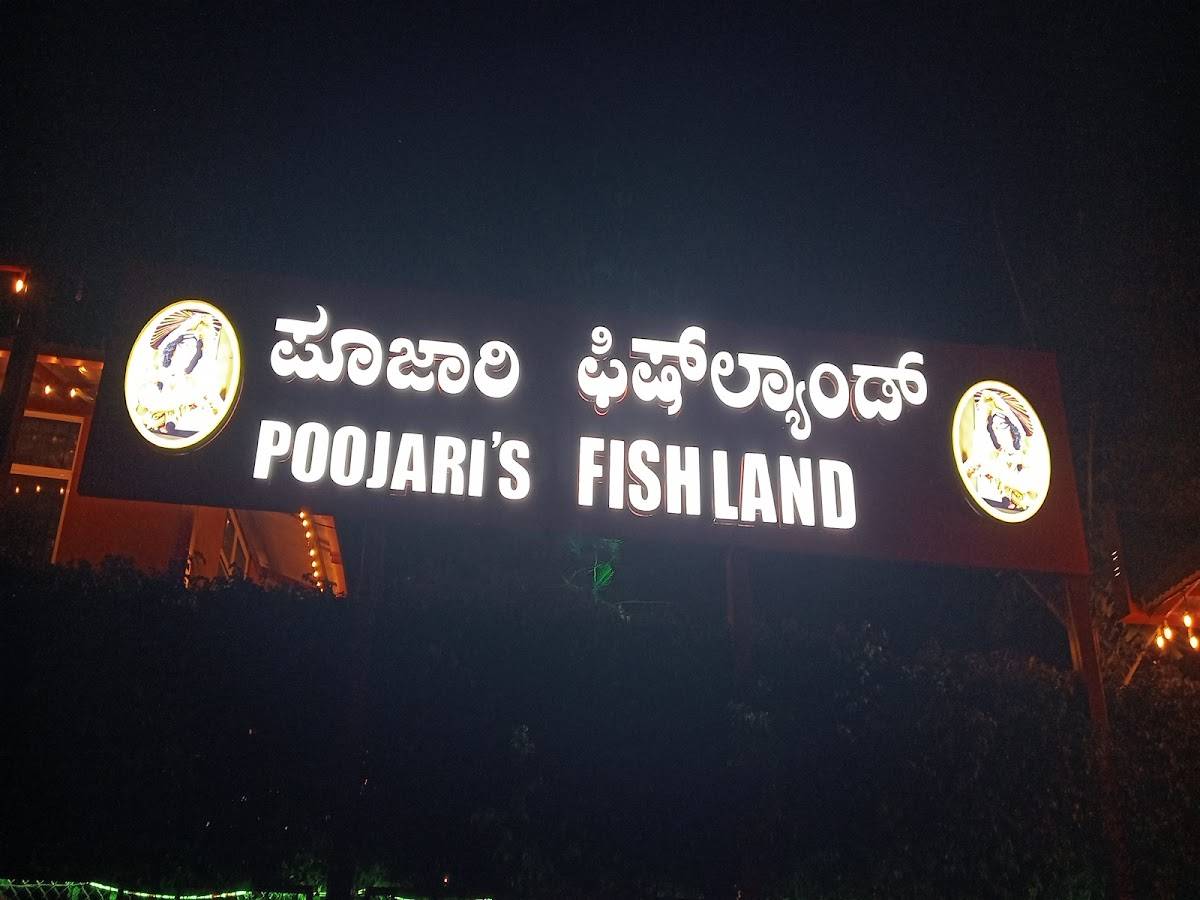 Poojari's Fish Land (Mangalore Style) menu