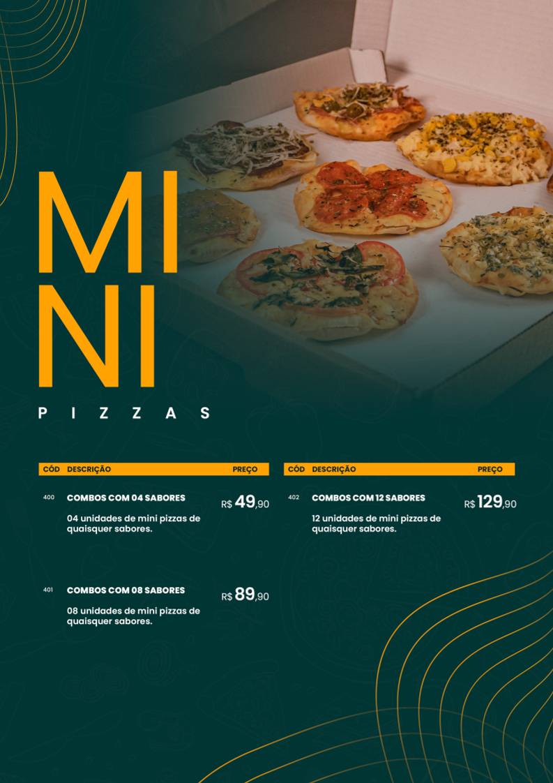 Nalu Pizzas Cocó cardápio