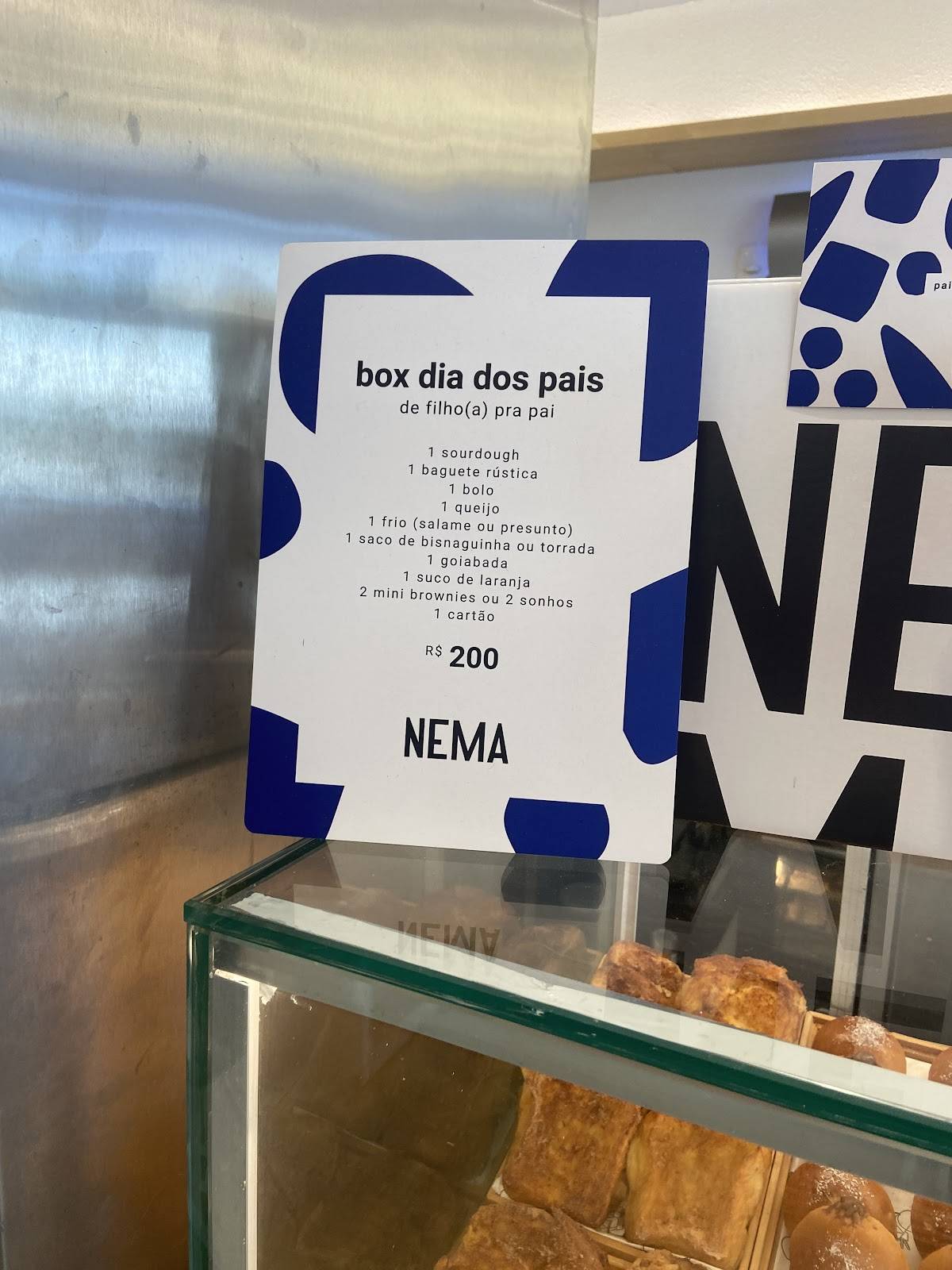 Nema Padaria Voluntários da Pátria cardápio