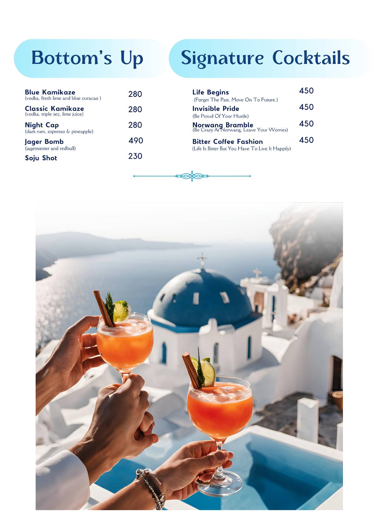 Norwang Cafe & Restaurant menu