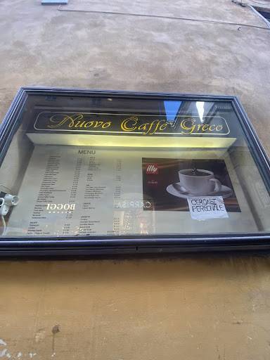 Menu di Nuovo Caffè Greco 