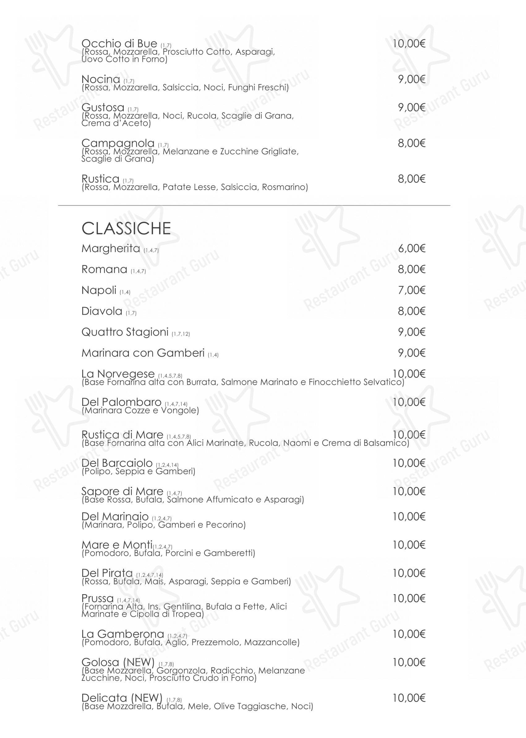 Nido del Corvo, Ristorante Vista Panoramica in Sassocorvaro - Menu