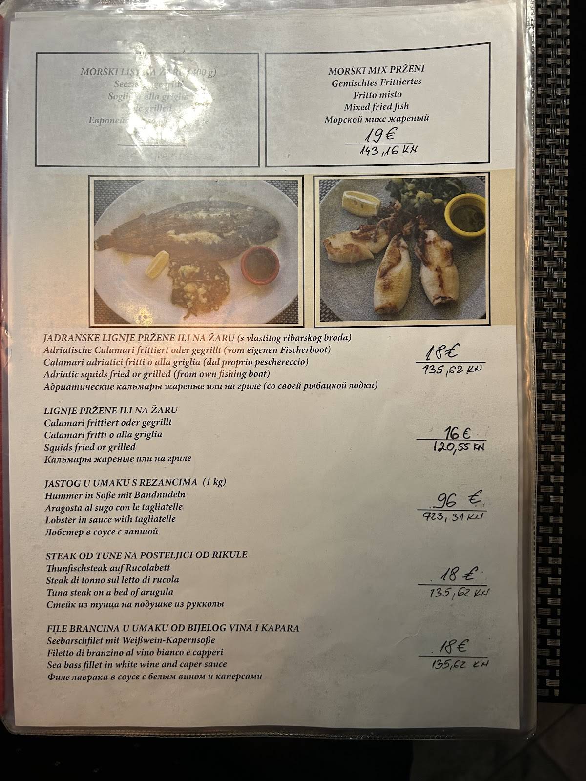 Menu di Kod Marice 
