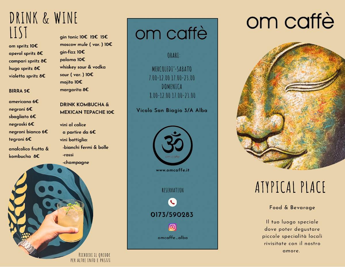 Menu di OM CAFFE' ALBA 