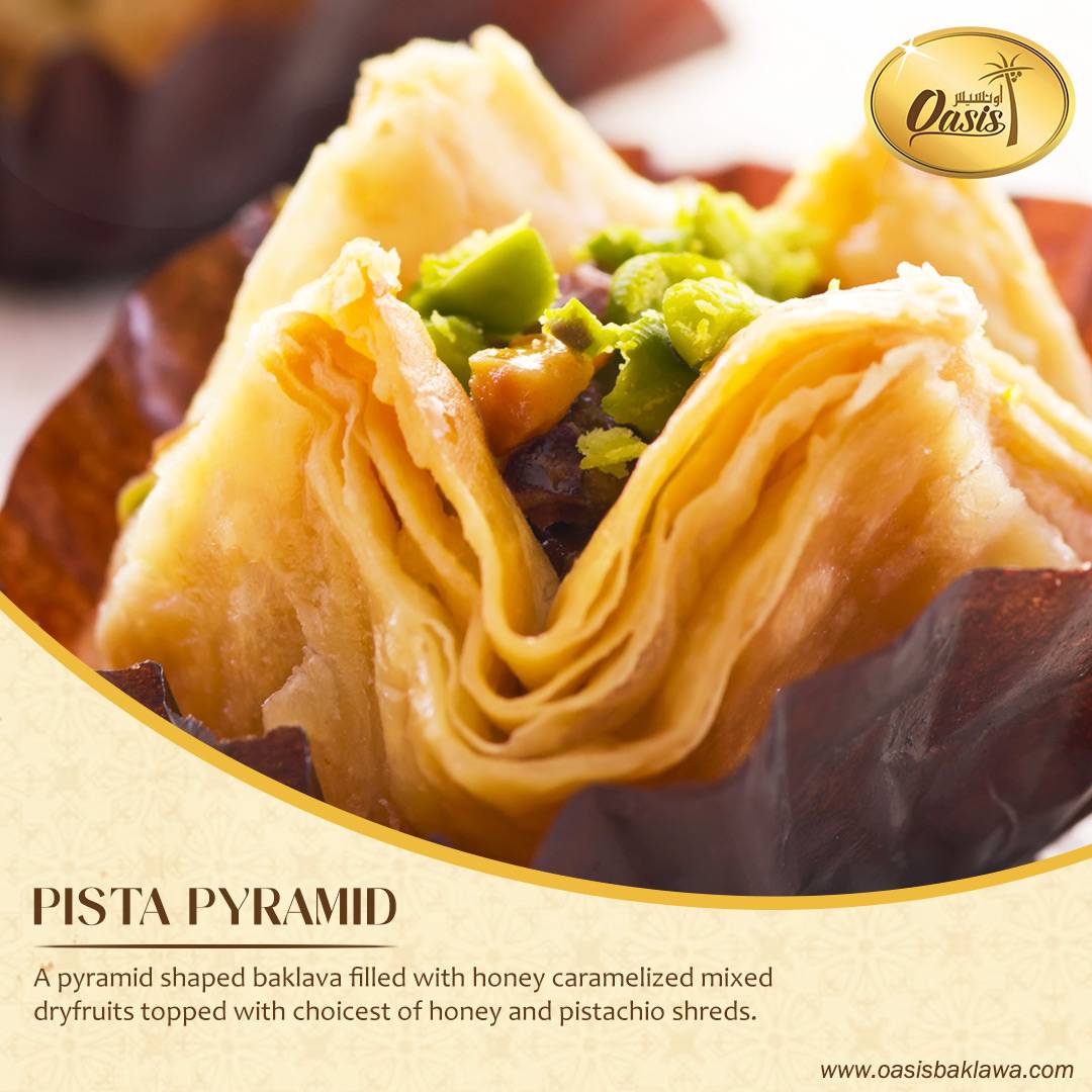 Oasis Baklawa Saket menu