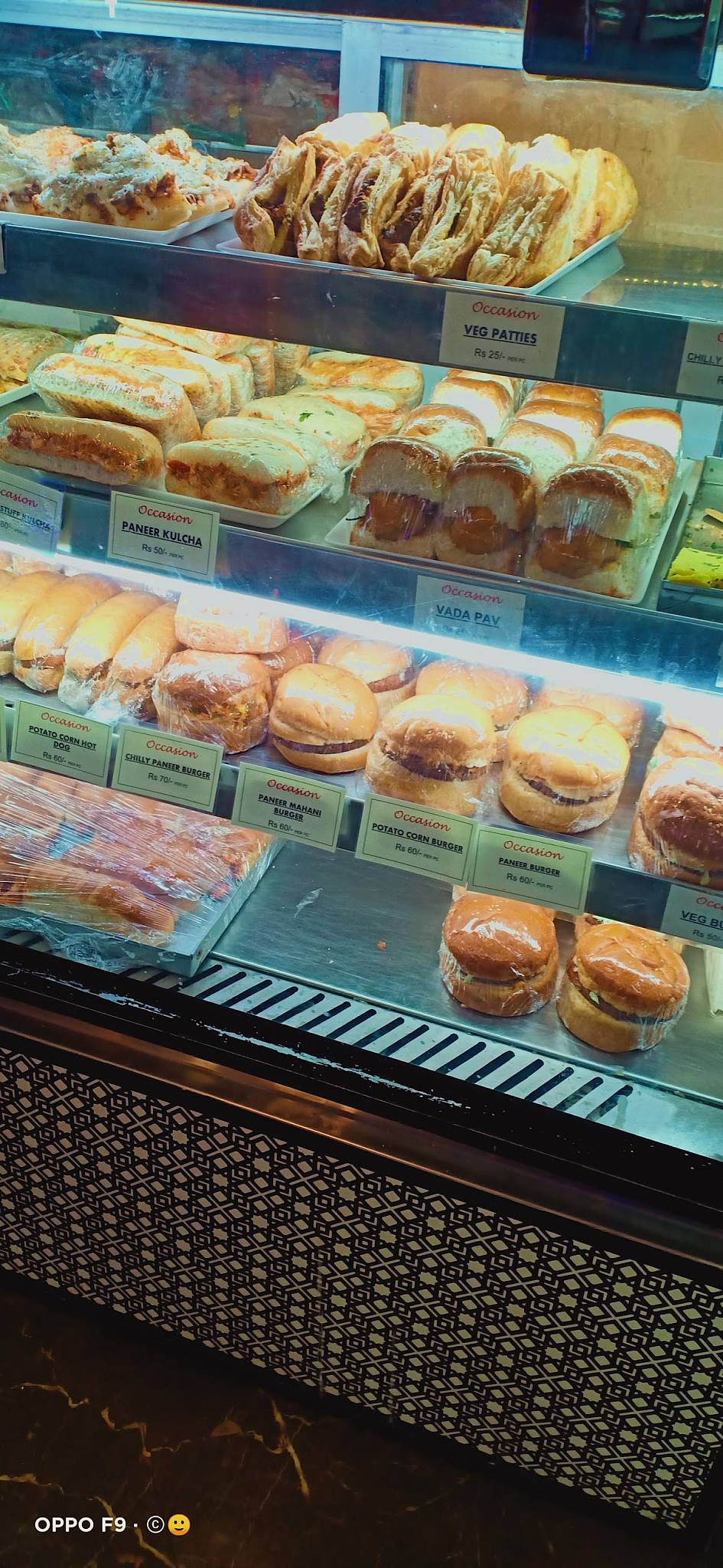 Occasion Pure Eggless Bakery menu