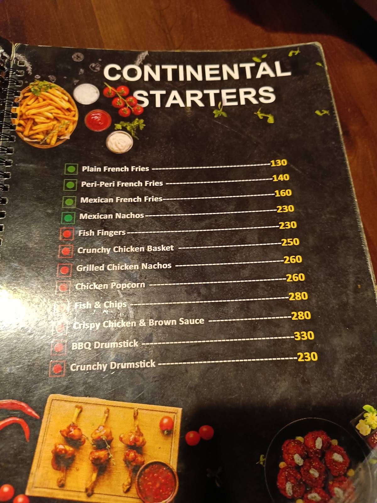 Old Street Cafe & Restaurant (ওল্ড স্ট্ৰীট ক্যেফে আৰু ৰেস্তোঁৰা) menu