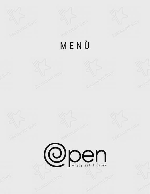 Menu di Opencafè - Menu bar