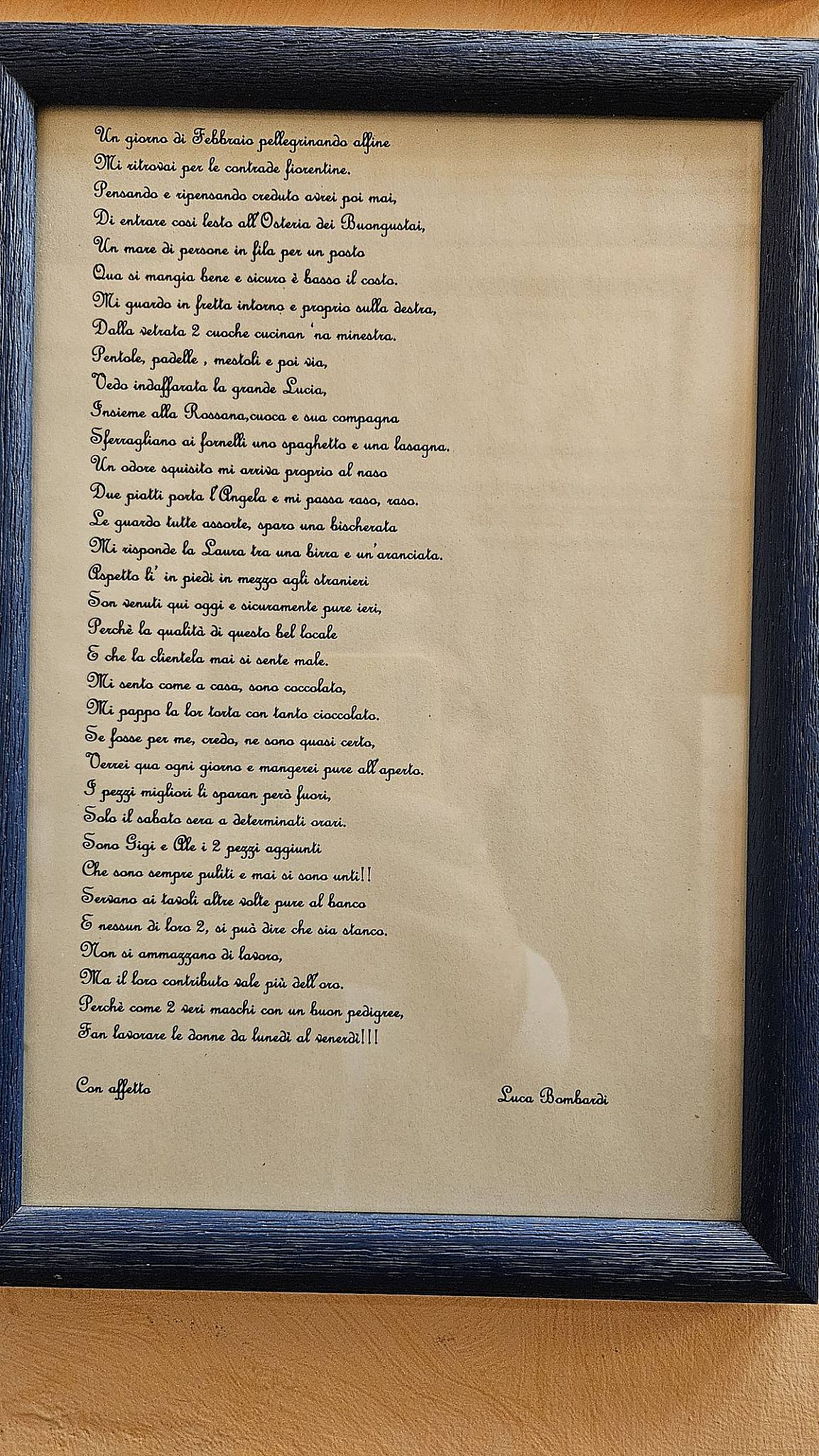 Menu di I Buongustai 