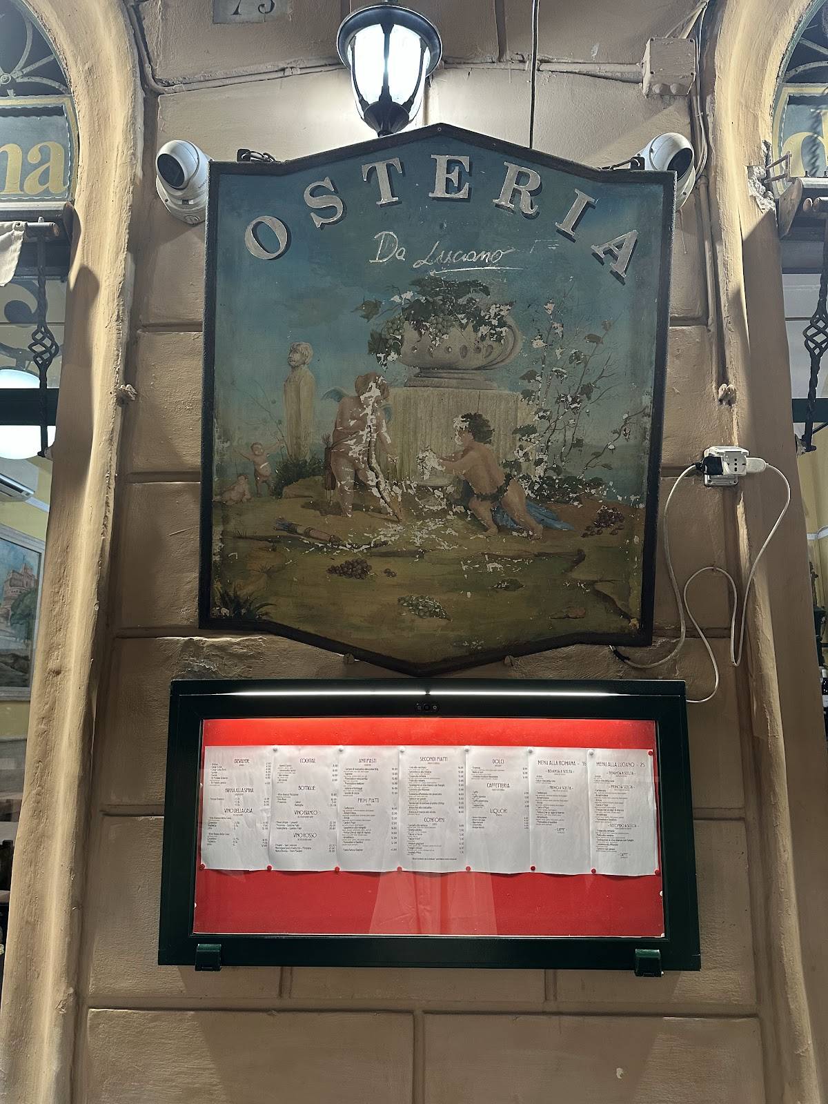 Menu di Osteria da Luciano 