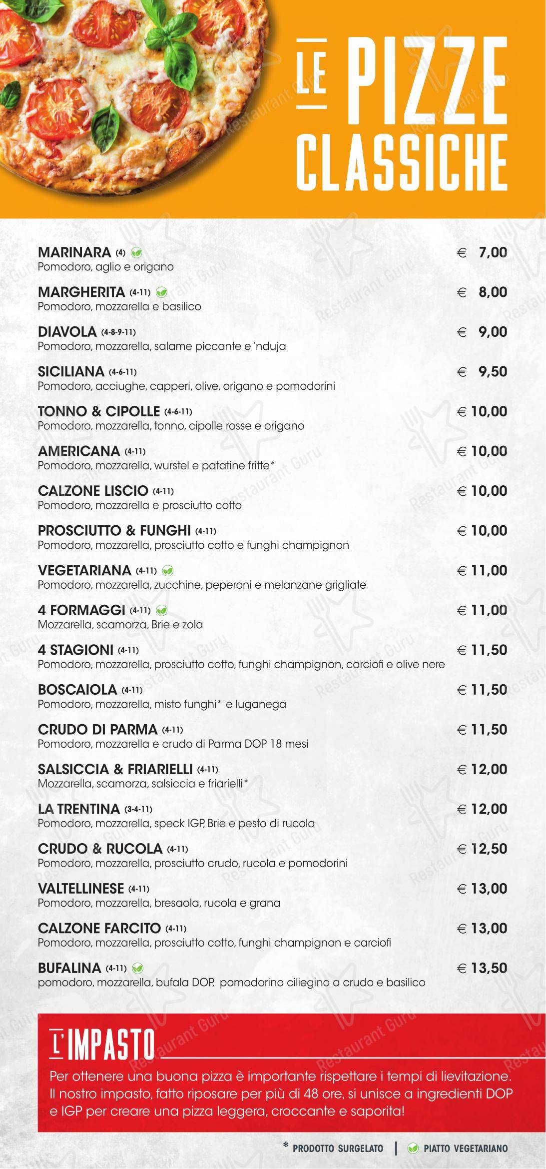 PEPE 68 - RistoPub & Pizza in Paderno Dugnano - Menu