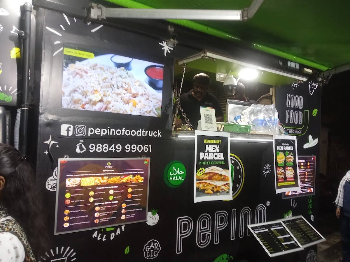PEPINO Food truck menu