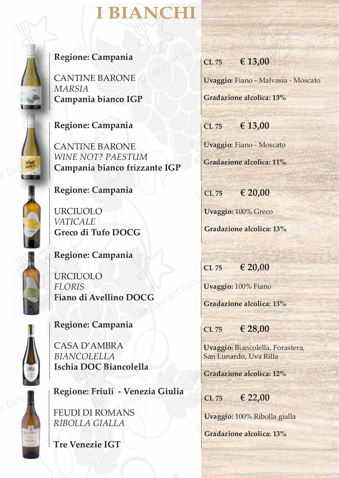 PalaPizza in Frattamaggiore - Menu