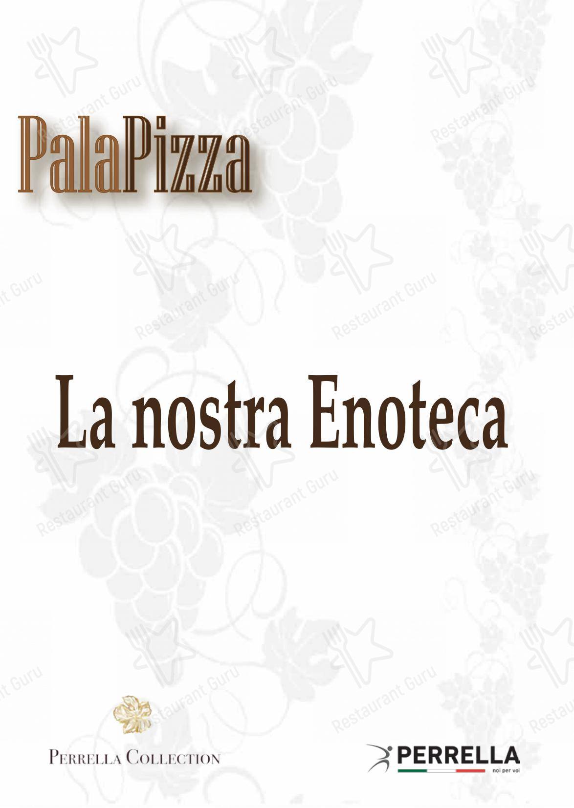 Menu per PalaPizza pizzeria
