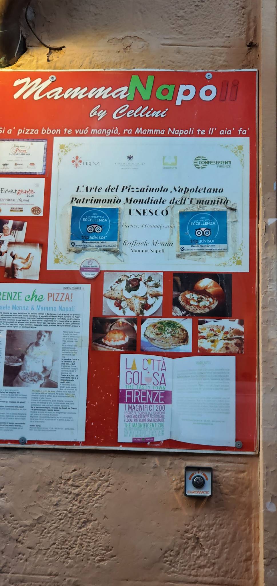Menu di Pantarei Osteria Pizza e Grill 