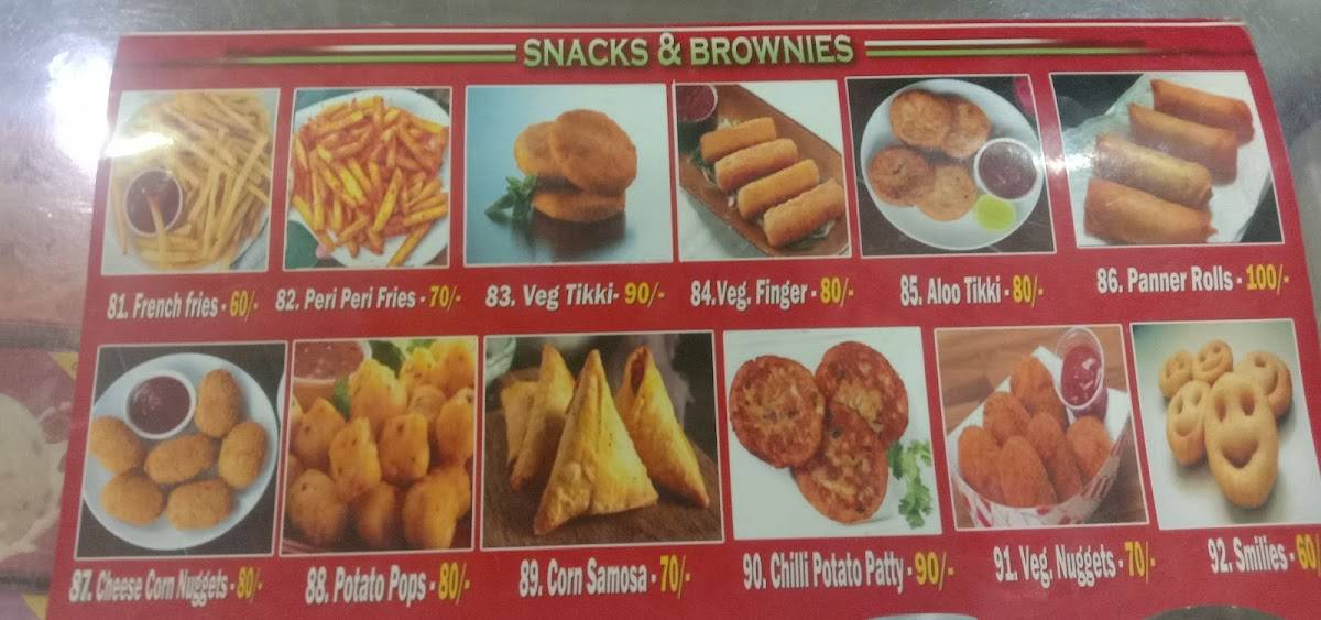 Pavan Ice Creams menu