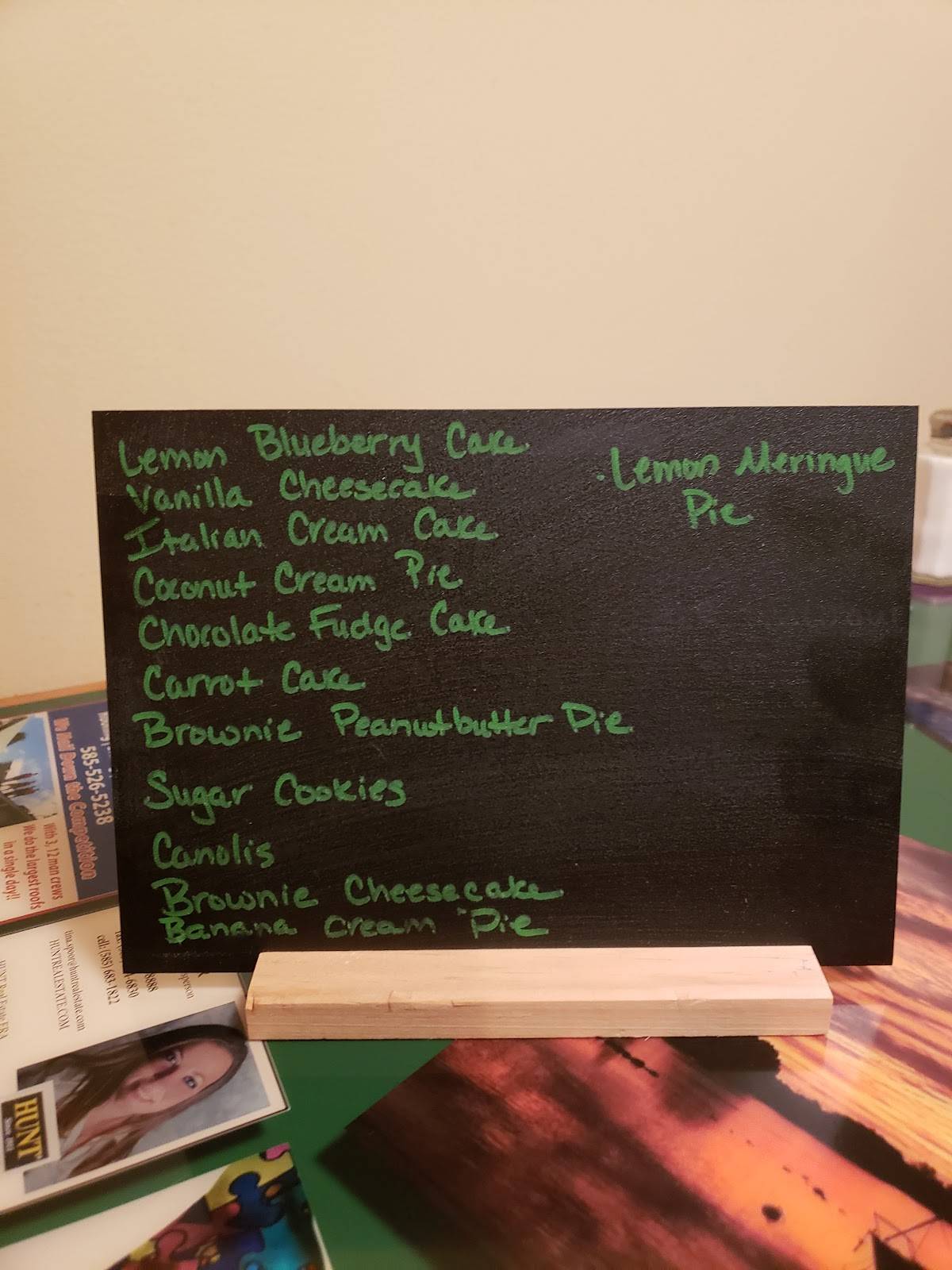 Menu at Peppers Family Restaurant, Canandaigua