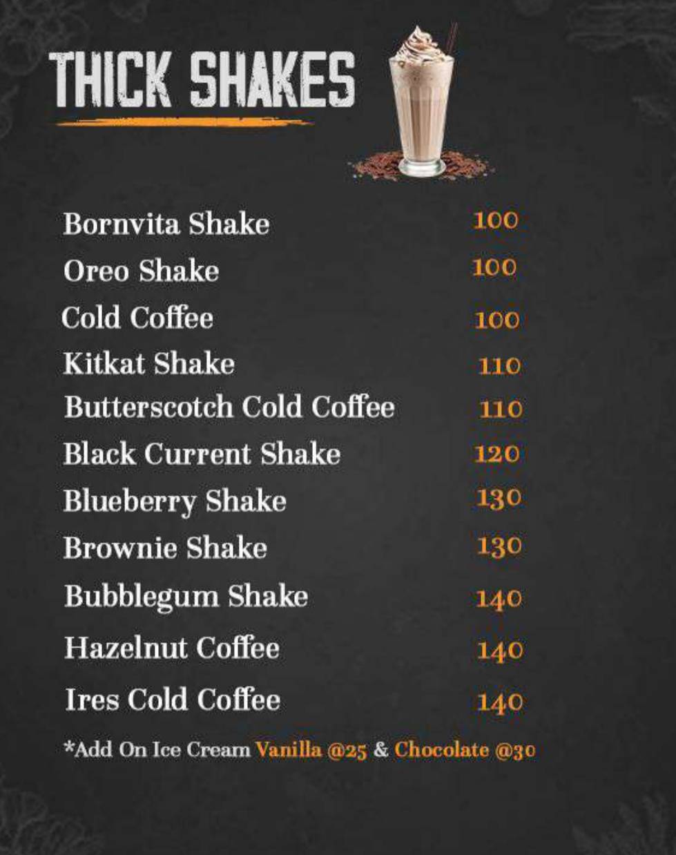 PetPuja Cafe menu