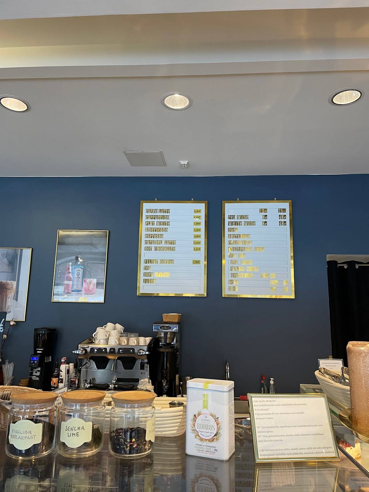 Menu at Pharmacy House Café & Bakery, Vaasa
