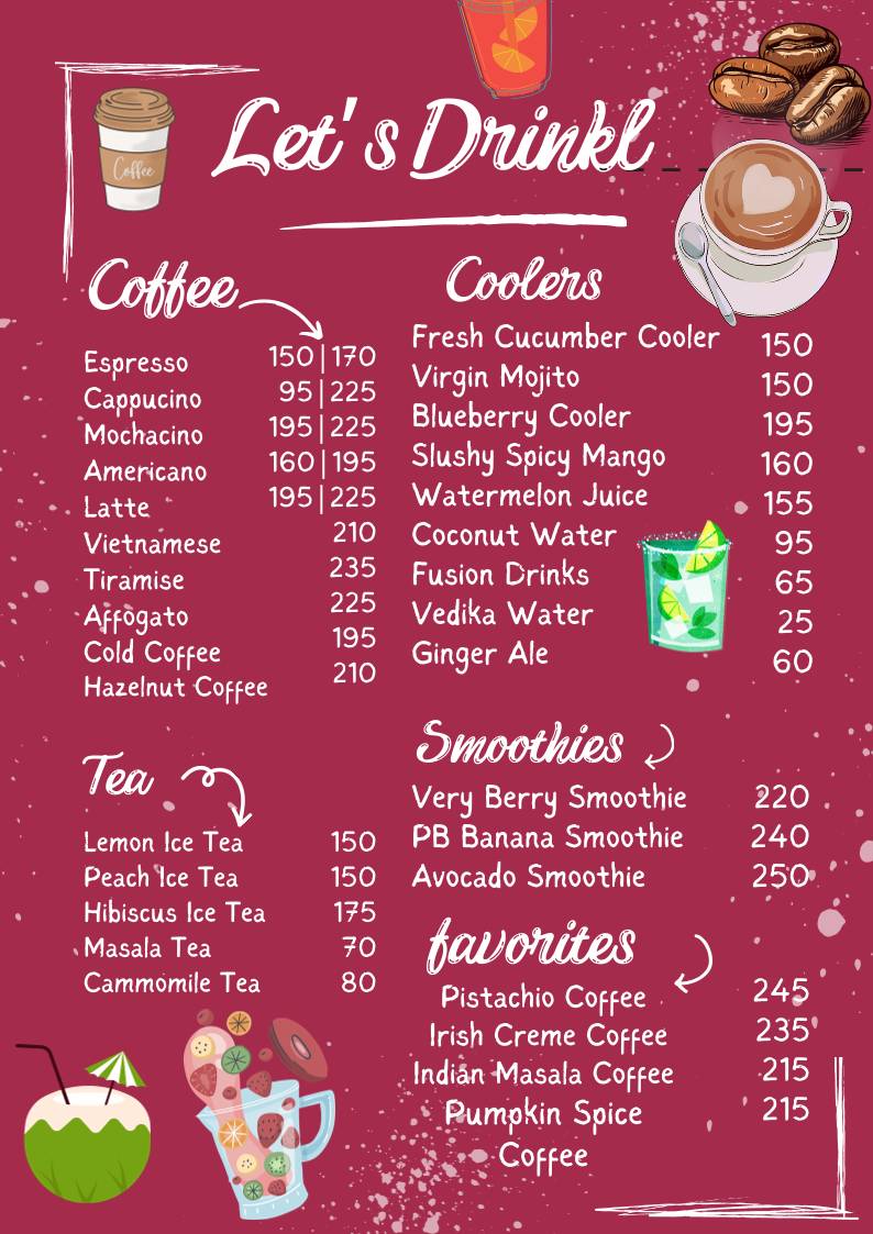 Picante Pizzeria & Taqueria menu