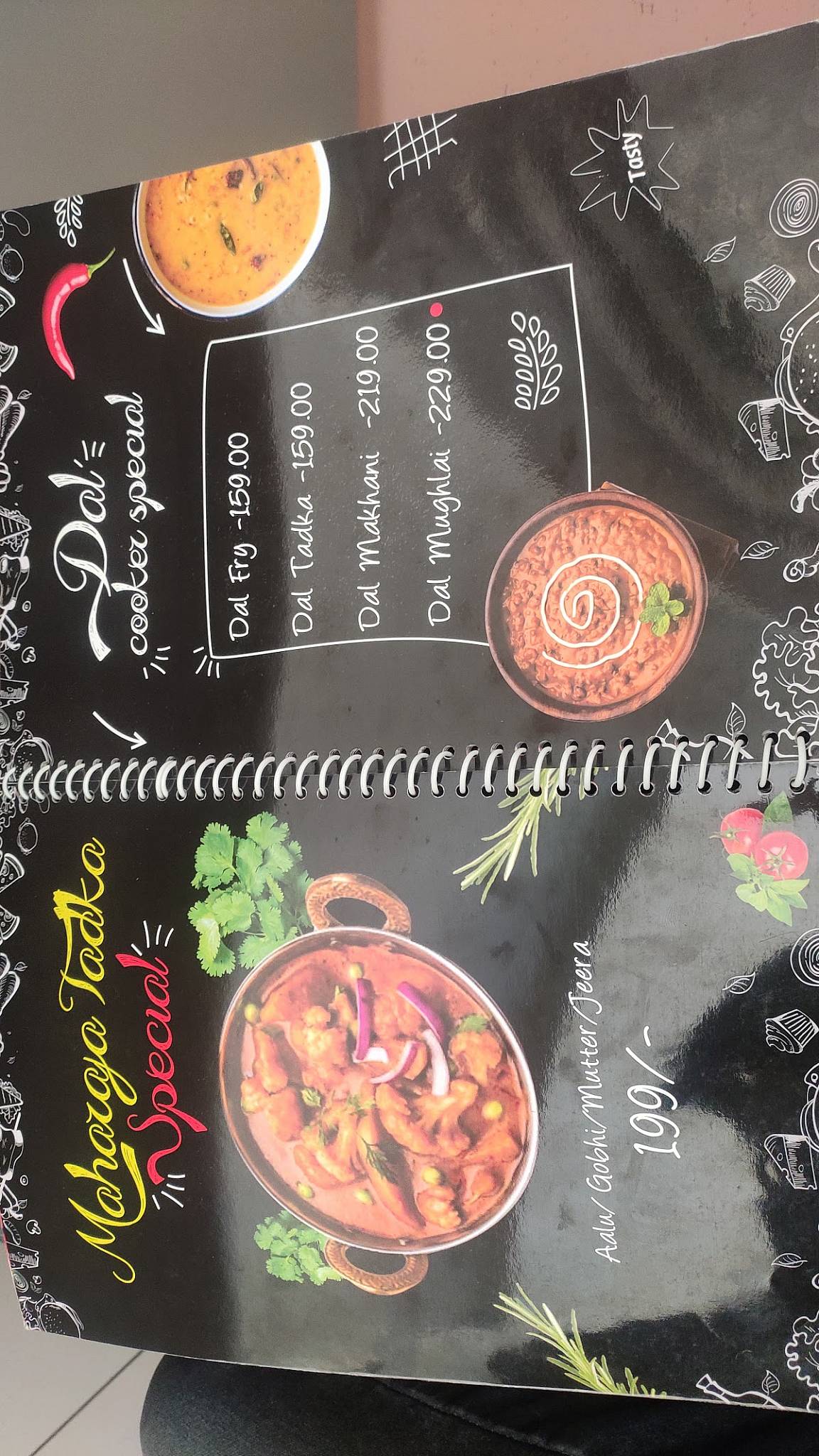Pink Door menu