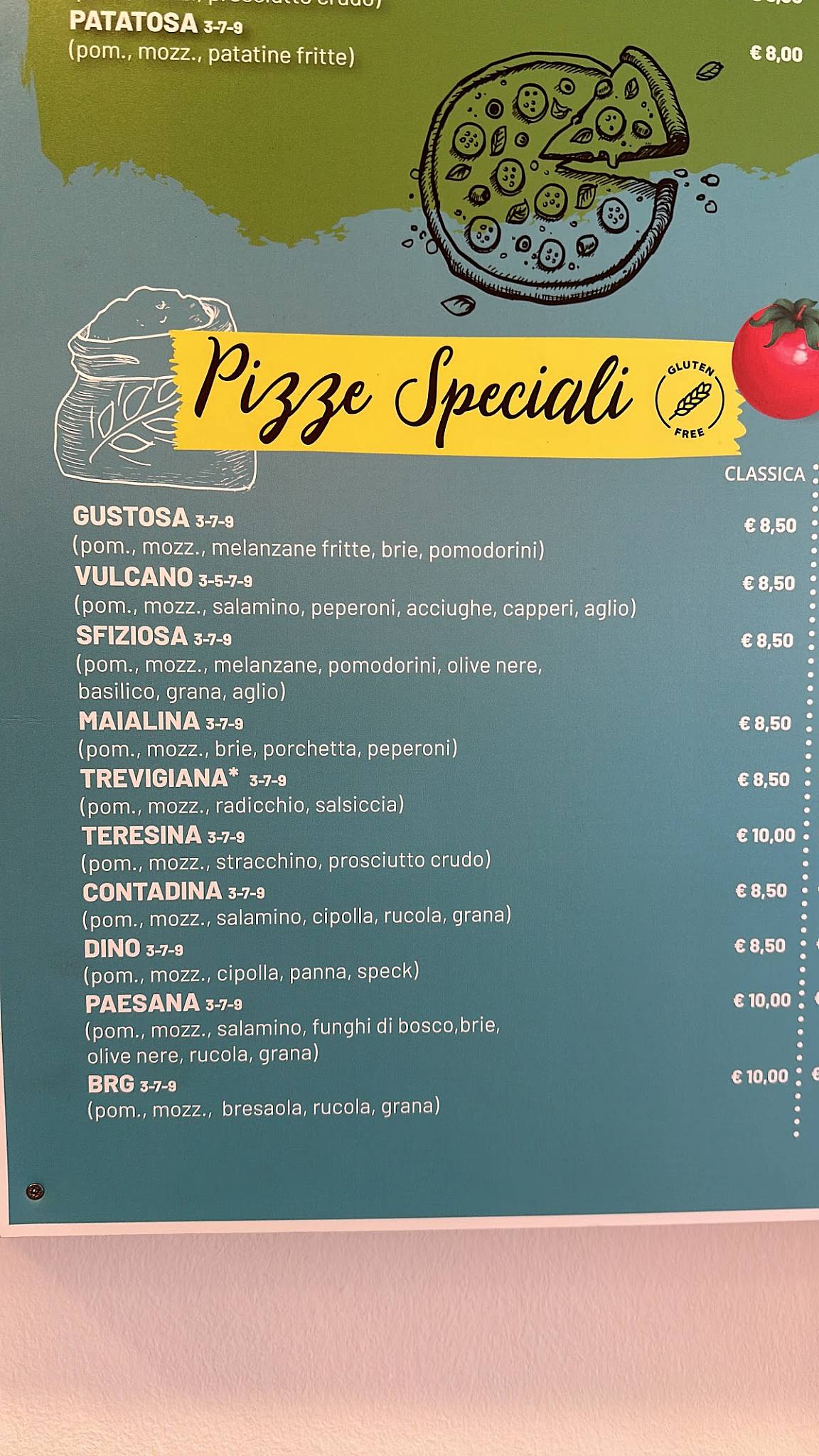 Menu di Pizza & Sfizio 2 