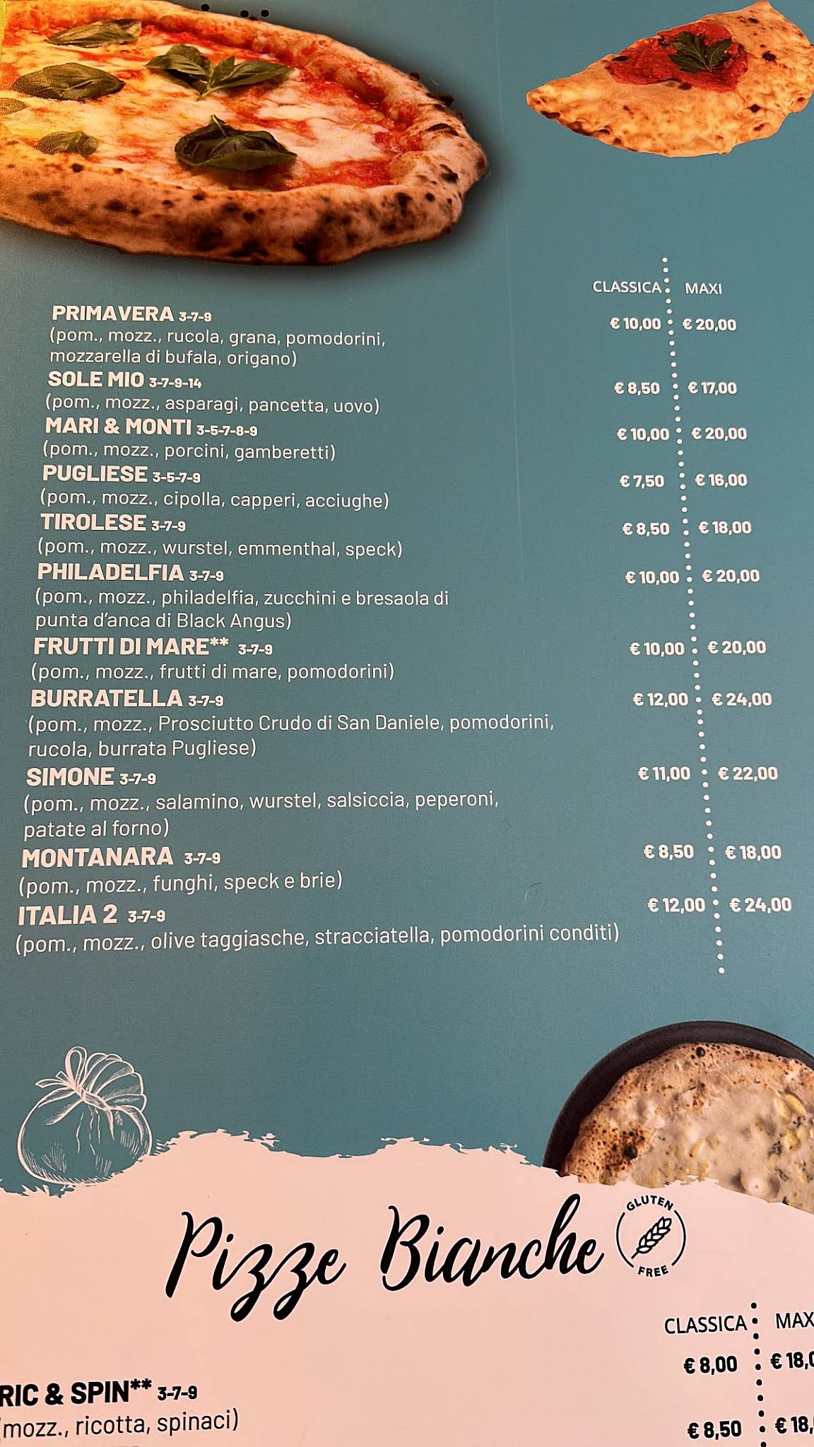 Menu di Pizza & Sfizio 2 