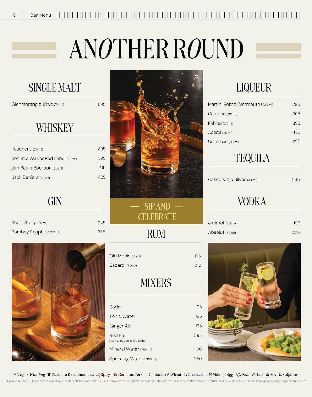 PizzaExpress menu