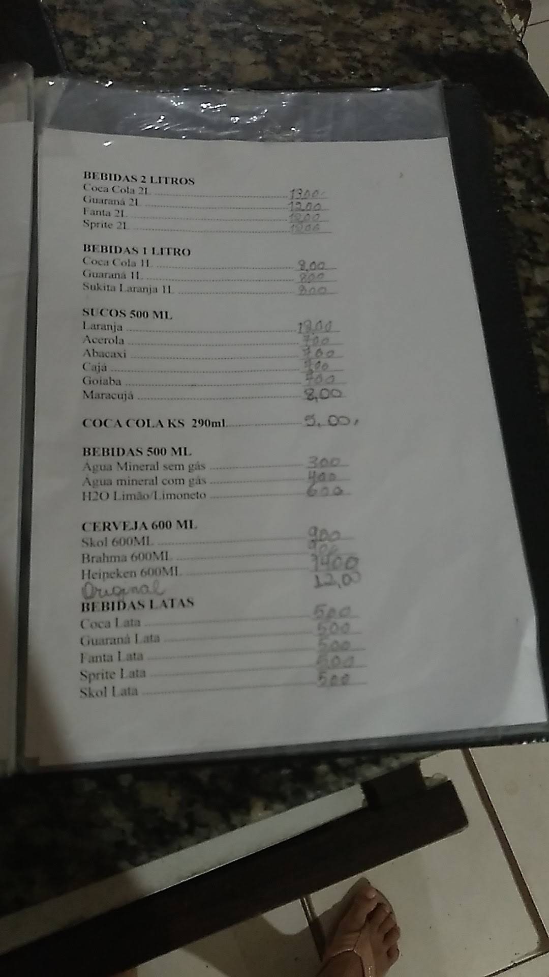Pizzaria 3 Poderes cardápio