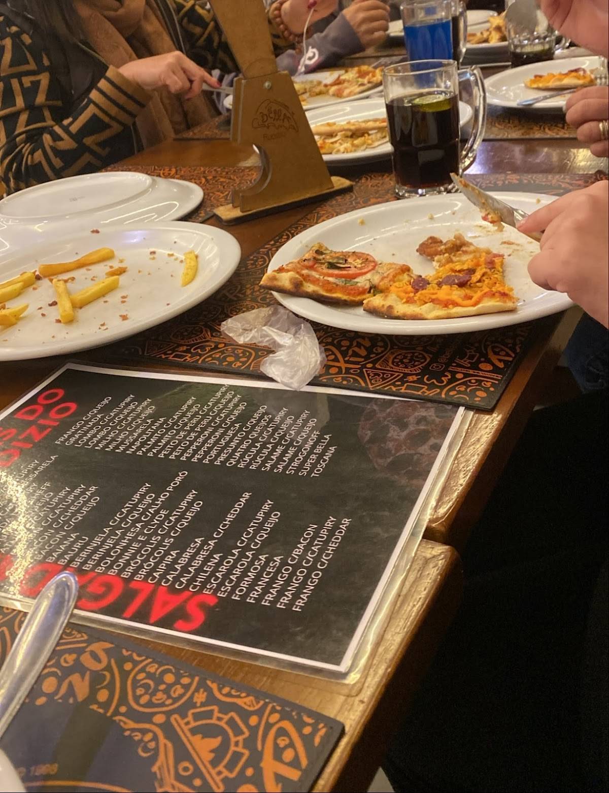 Pizzaria Bella Formosa cardápio