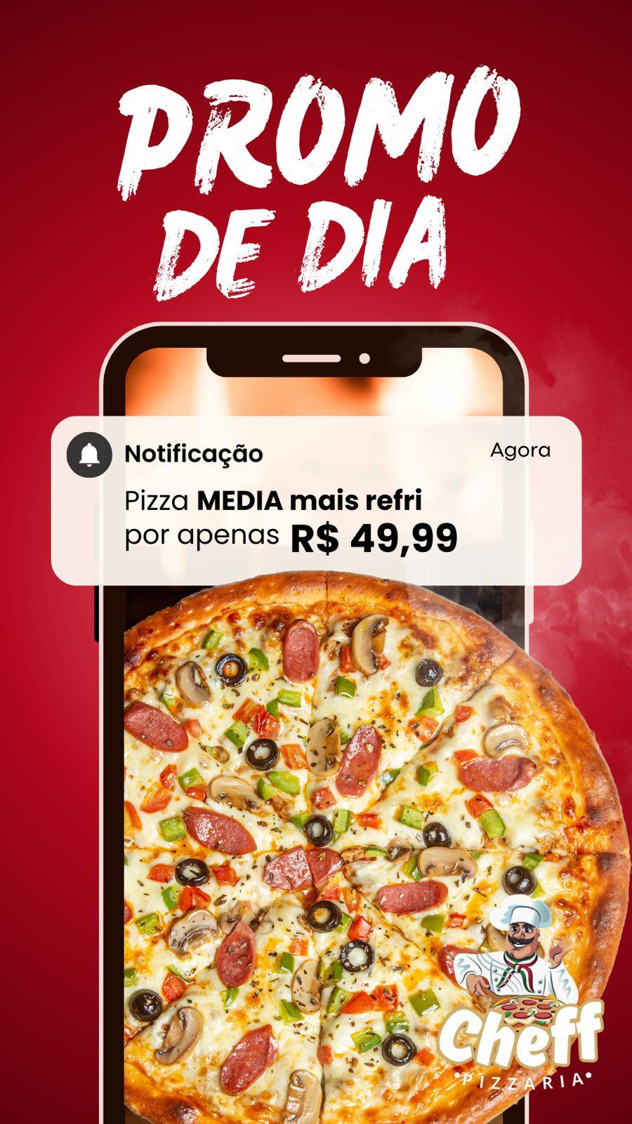 Pizzaria do Cheff cardápio